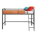 Twin Junior Loft Bed in Black