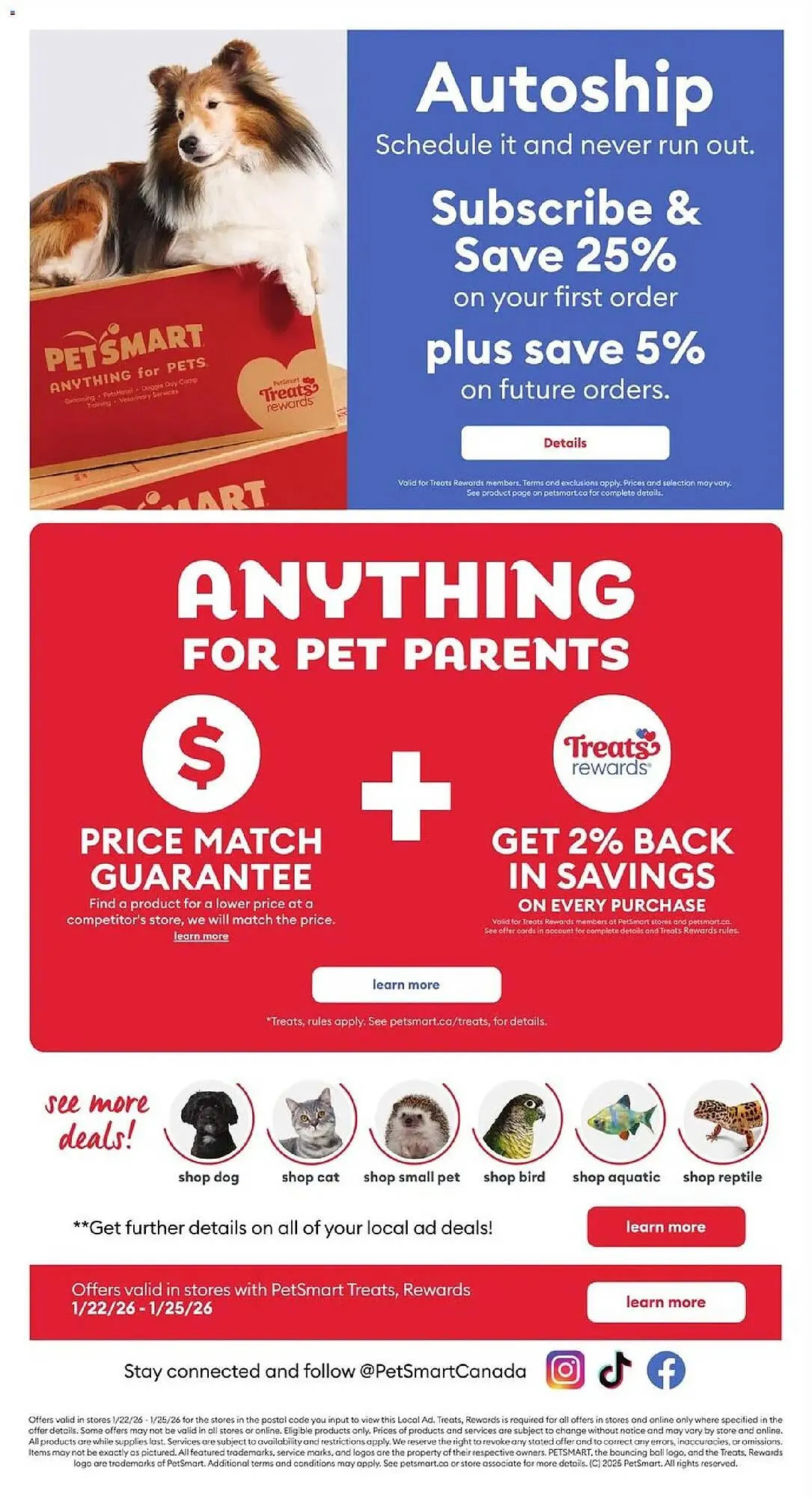 Petsmart flyer from January 22 to January 25 2026 - flyer page 4
