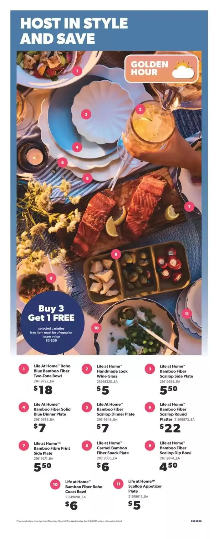 Wide range of offers from March 20 to April 16 2025 - flyer page 10