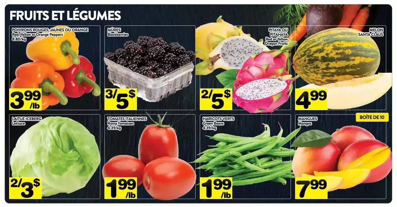 Spéciaux de la semaine from January 6 to January 12 2025 - flyer page 2