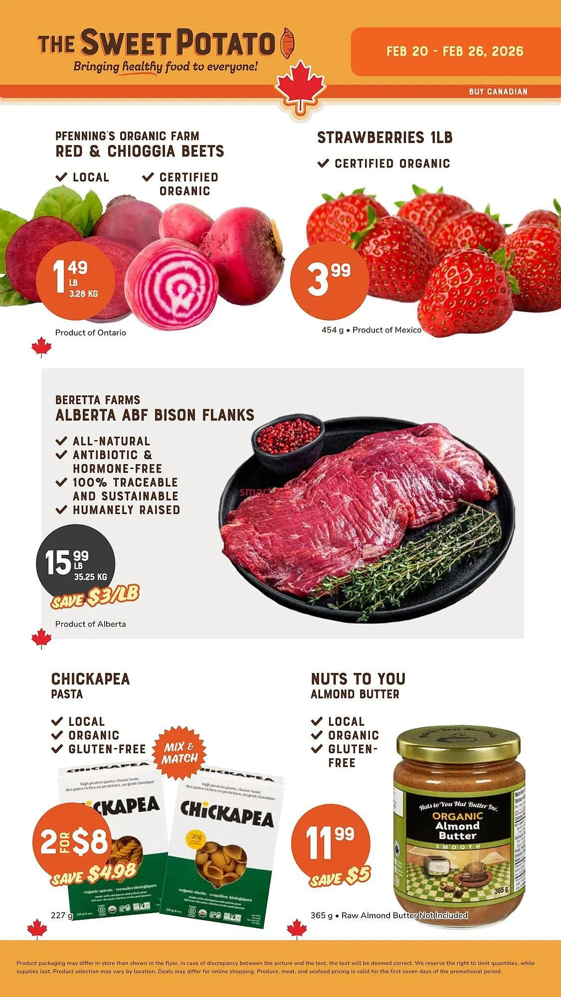 The Sweet Potato flyer - 1