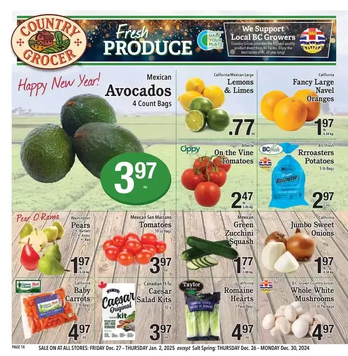 Great offer for all customers from December 26 to January 9 2025 - flyer page 14