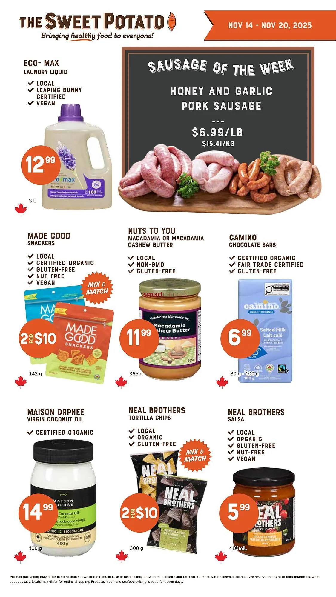 The Sweet Potato flyer from November 13 to December 10 2025 - flyer page 3