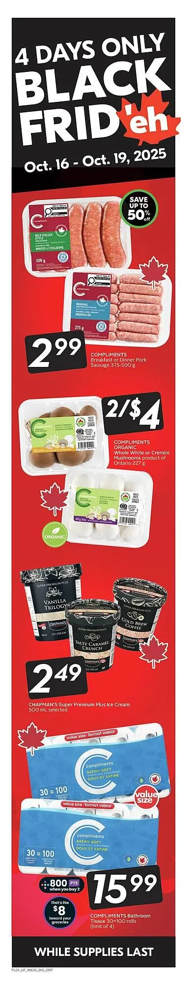Sobeys flyer from October 16 to November 6 2025 - flyer page 2
