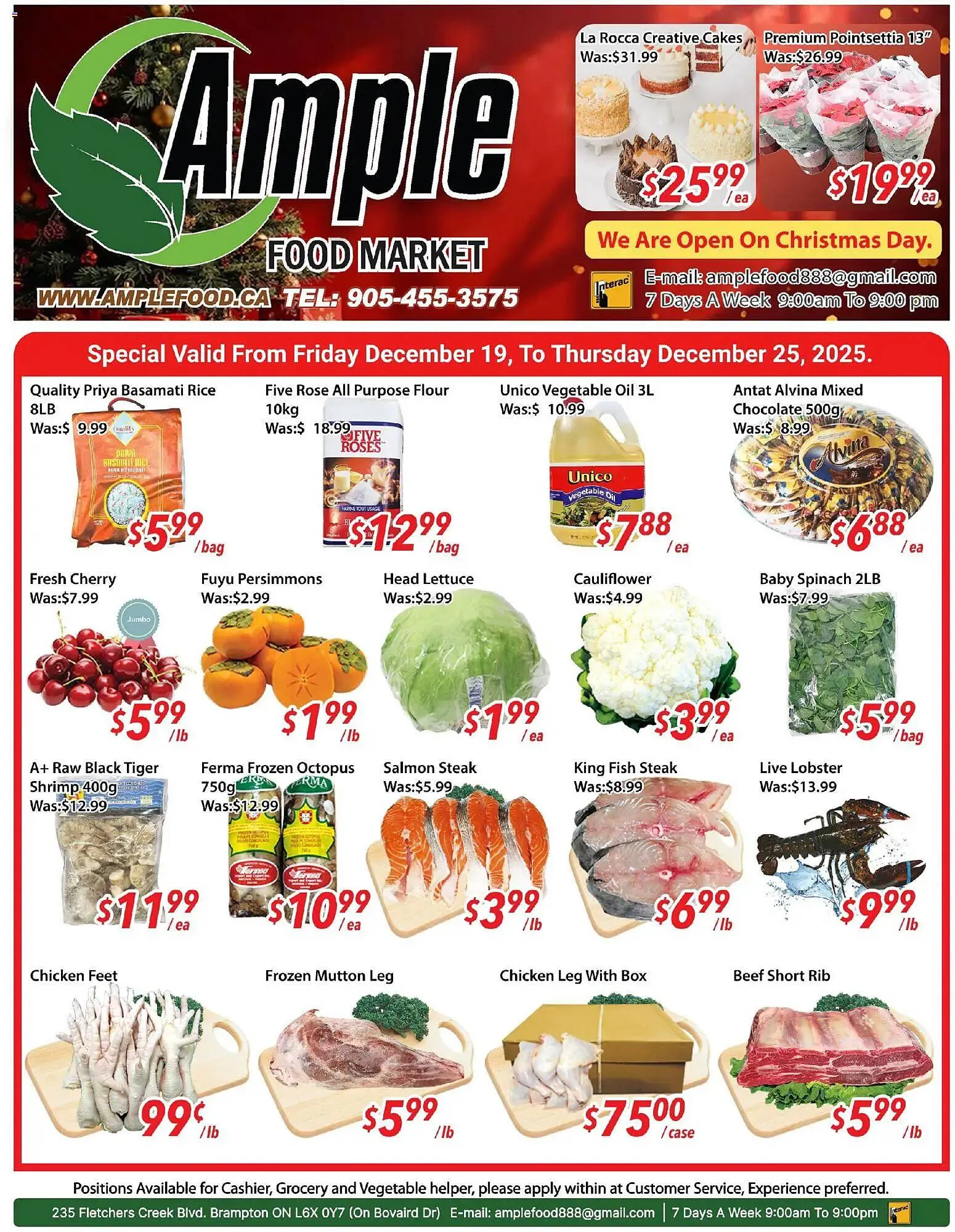 Ample Food Market flyer from December 19 to December 25 2025 - flyer page 1