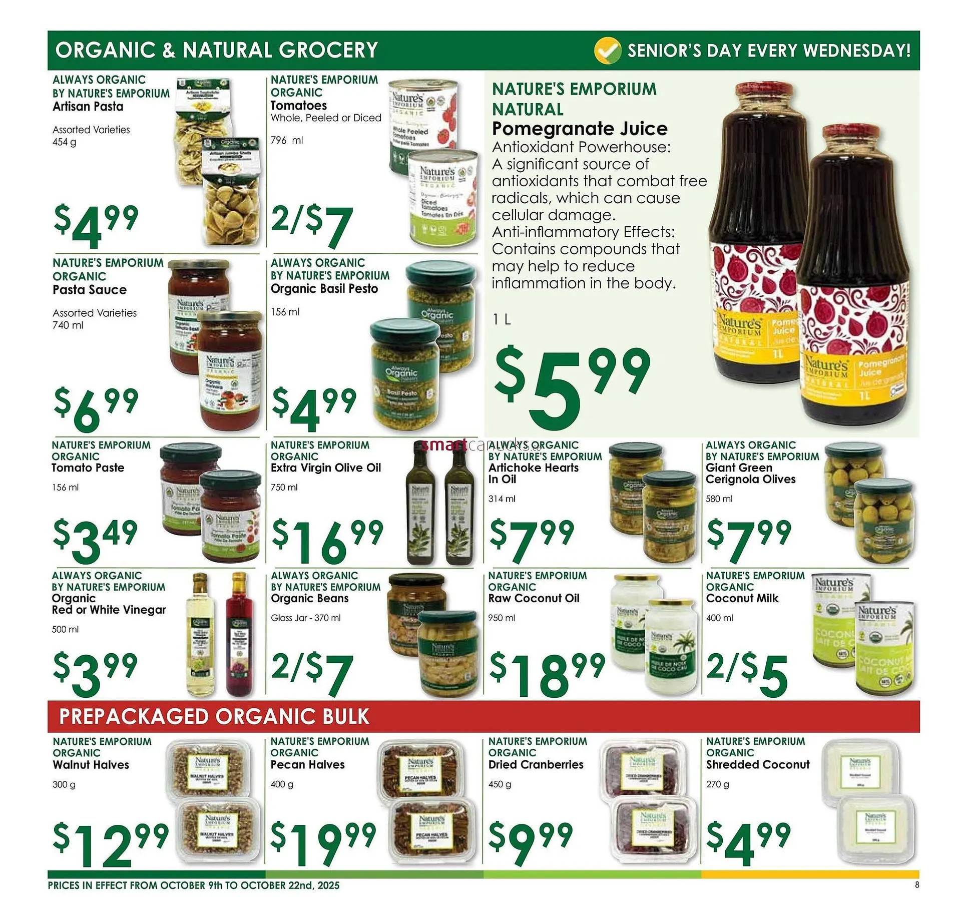 Nature's Emporium flyer from October 9 to October 15 2025 - flyer page 8