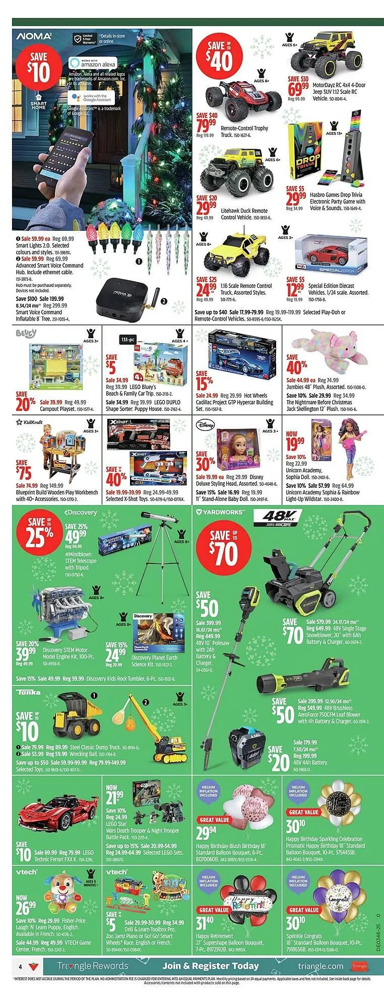 Canadian Tire flyer from November 6 to November 13 2025 - flyer page 6