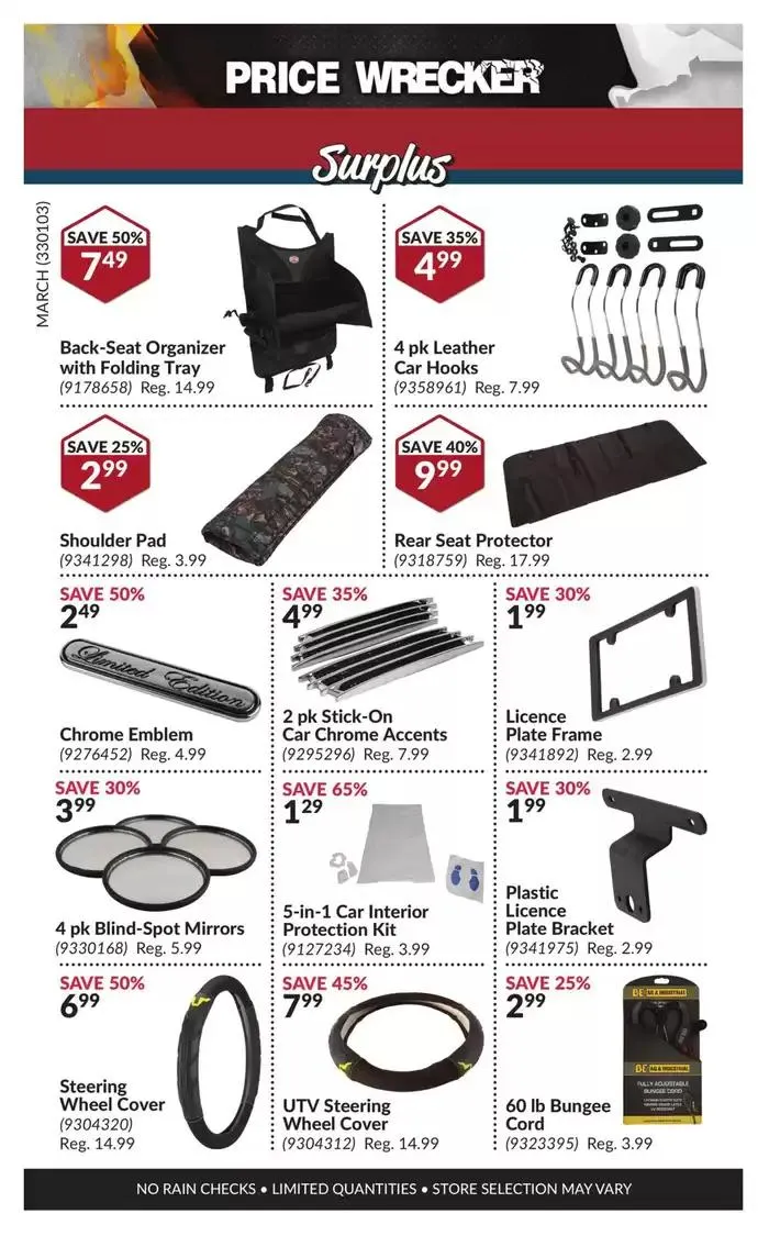 Price Wrecker from March 1 to March 31 2025 - flyer page 3