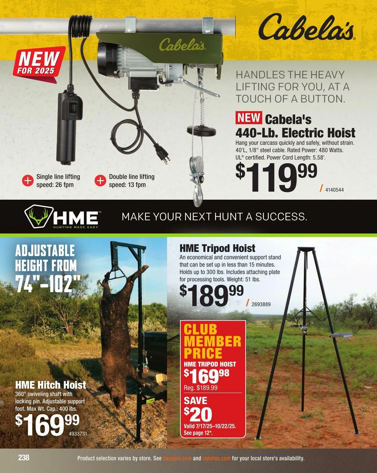 Bass Pro Current flyer from October 9 to October 23 2025 - flyer page 238