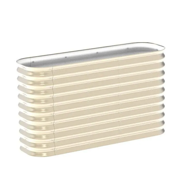 Birdies 6 Small Sizes in 1 740mm High Merino/Paperbark Raised Garden Bed