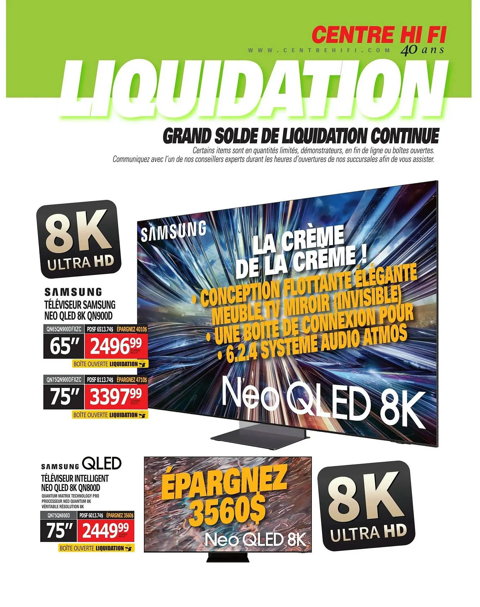 Centre Hi-Fi flyer from November 6 to November 12 2025 - flyer page 71