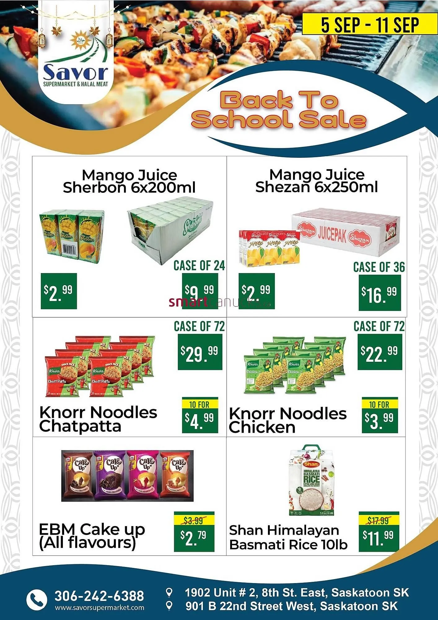 Savor Supermarket flyer from September 5 to September 11 2025 - flyer page 1