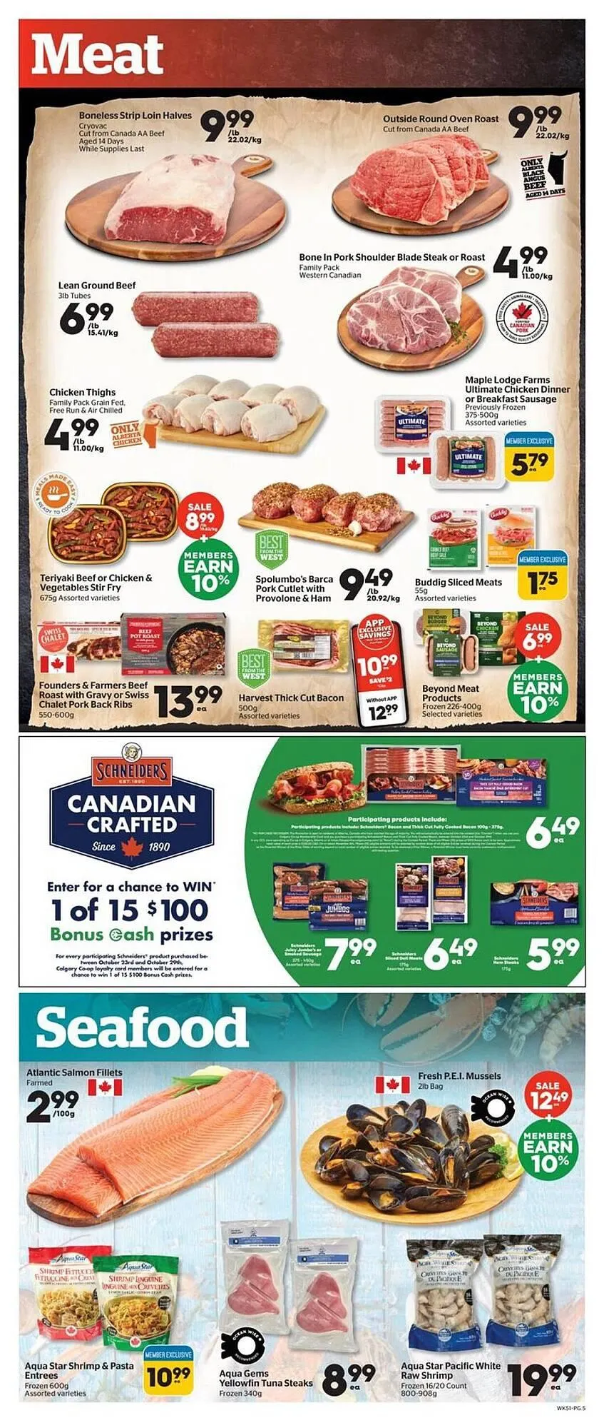 Calgary Co-op flyer from October 23 to October 29 2025 - flyer page 5
