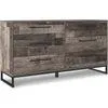 Neilsville Dresser - Multi Gray