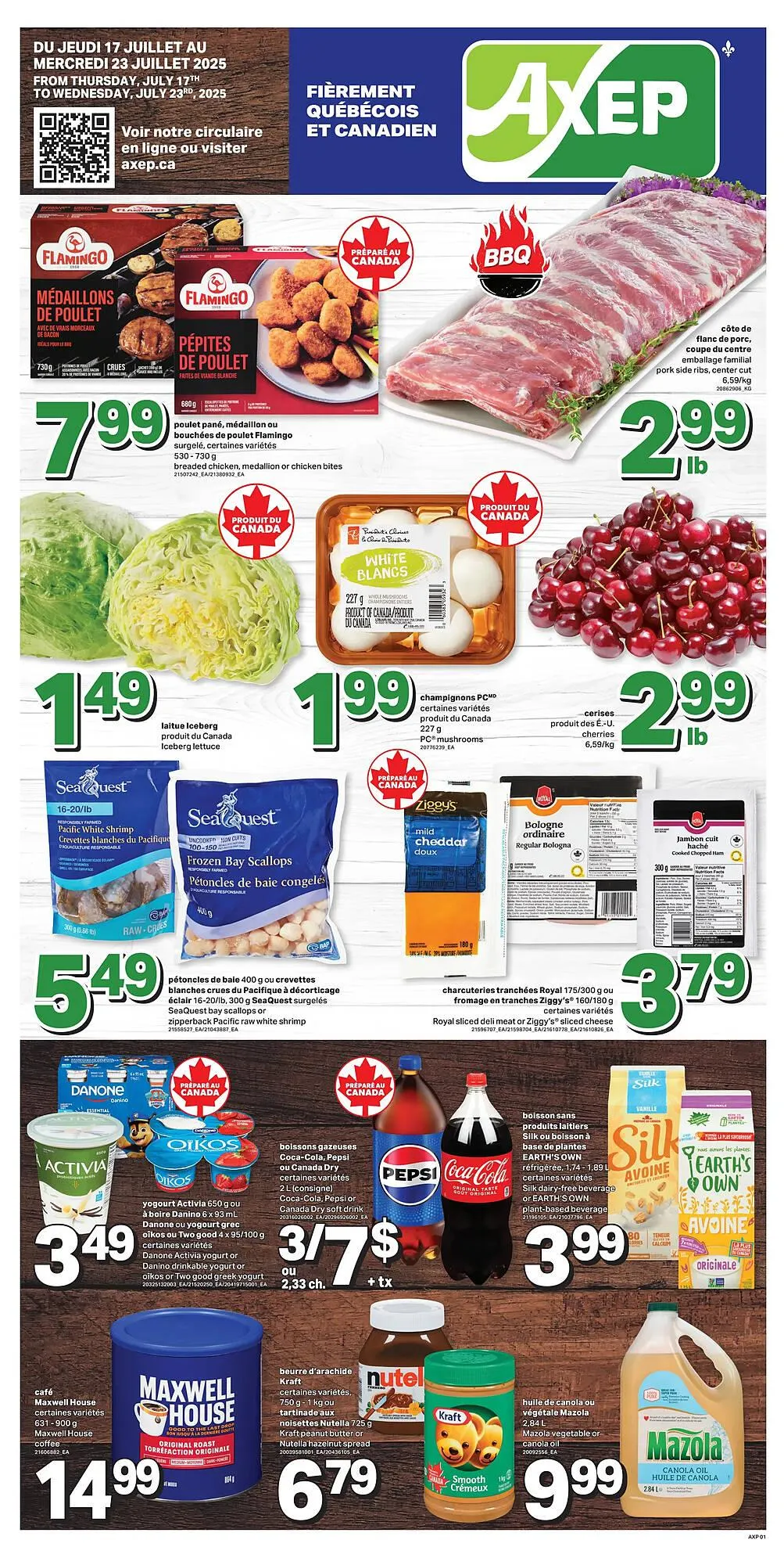 Axep flyer from July 17 to July 23 2025 - flyer page 4