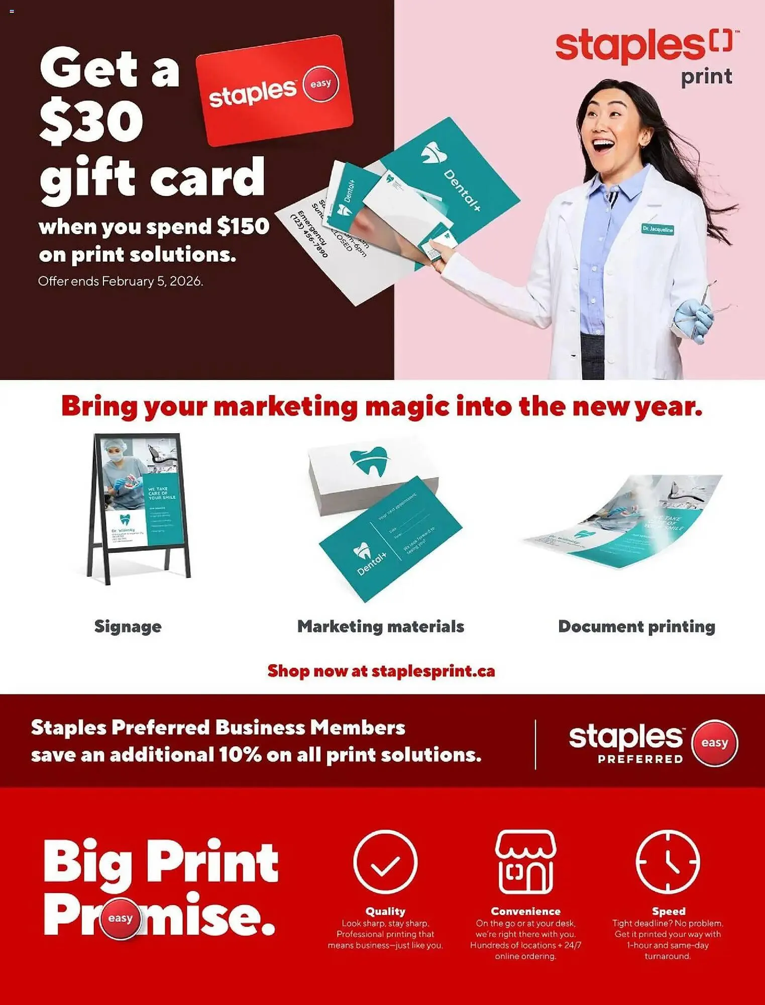 Staples flyer from January 2 to January 16 2026 - flyer page 17