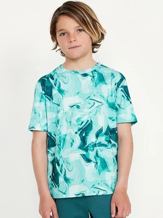 CloudMotion Printed Performance T-Shirt for Boys