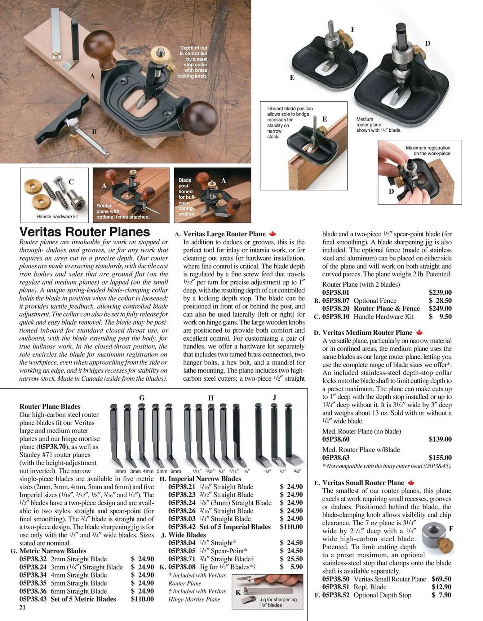 Lee Valley Tools flyer from July 8 to December 31 2025 - flyer page 22
