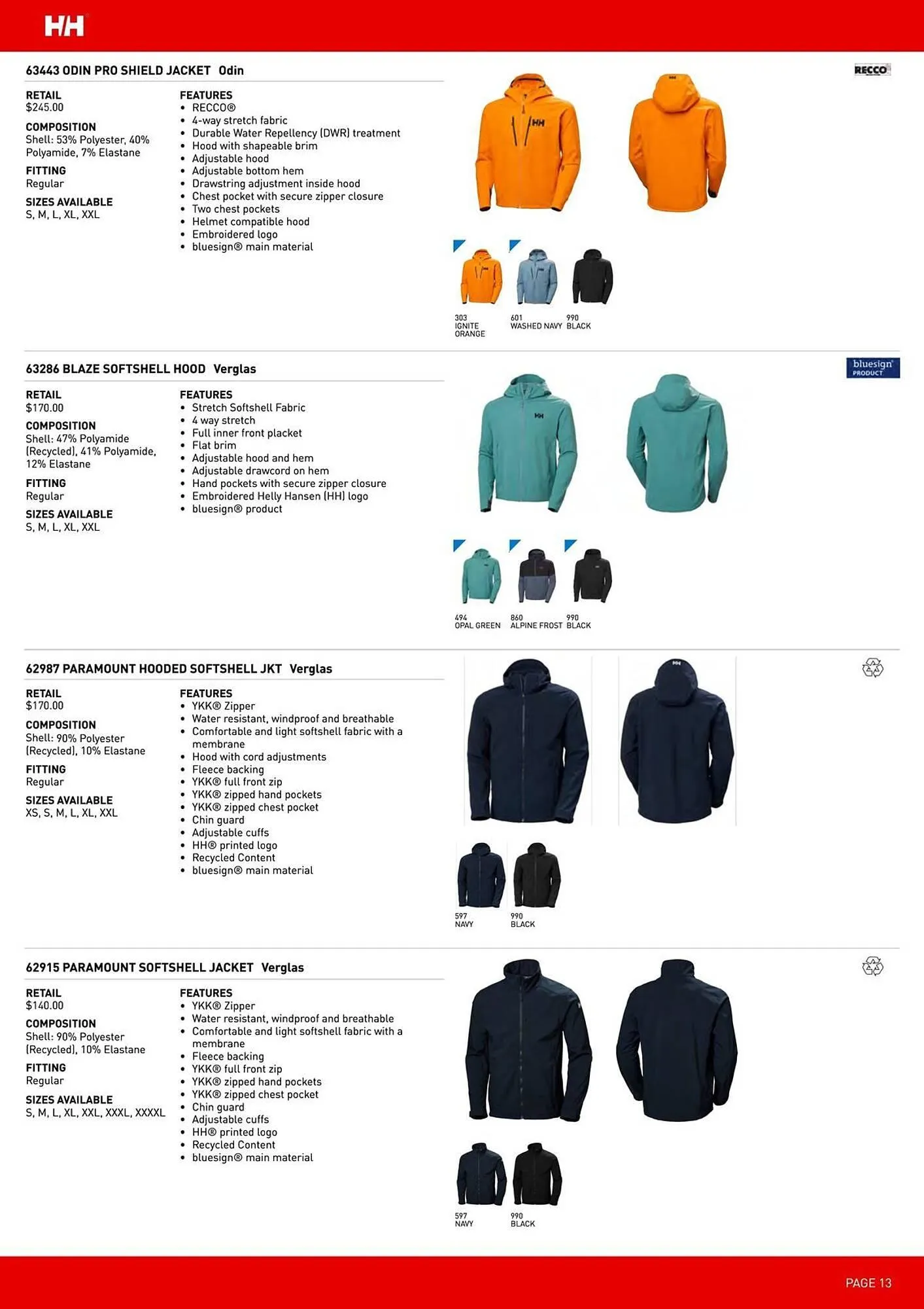 Helly Hansen flyer from March 12 to May 31 2026 - flyer page 13