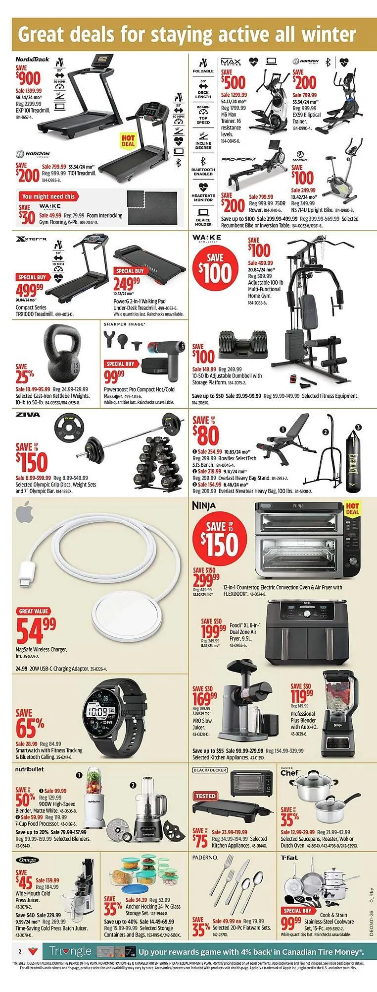 Canadian Tire flyer from December 30 to January 13 2026 - flyer page 3