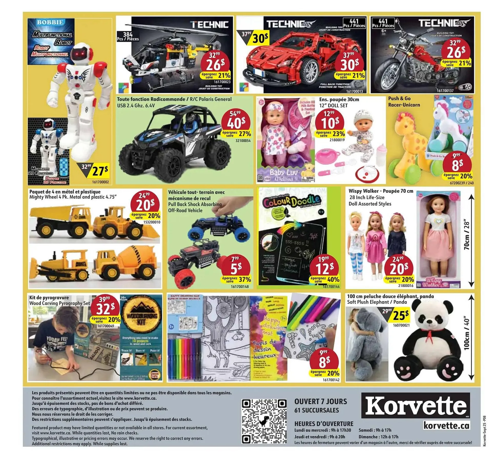Korvette flyer from September 25 to October 8 2025 - flyer page 8