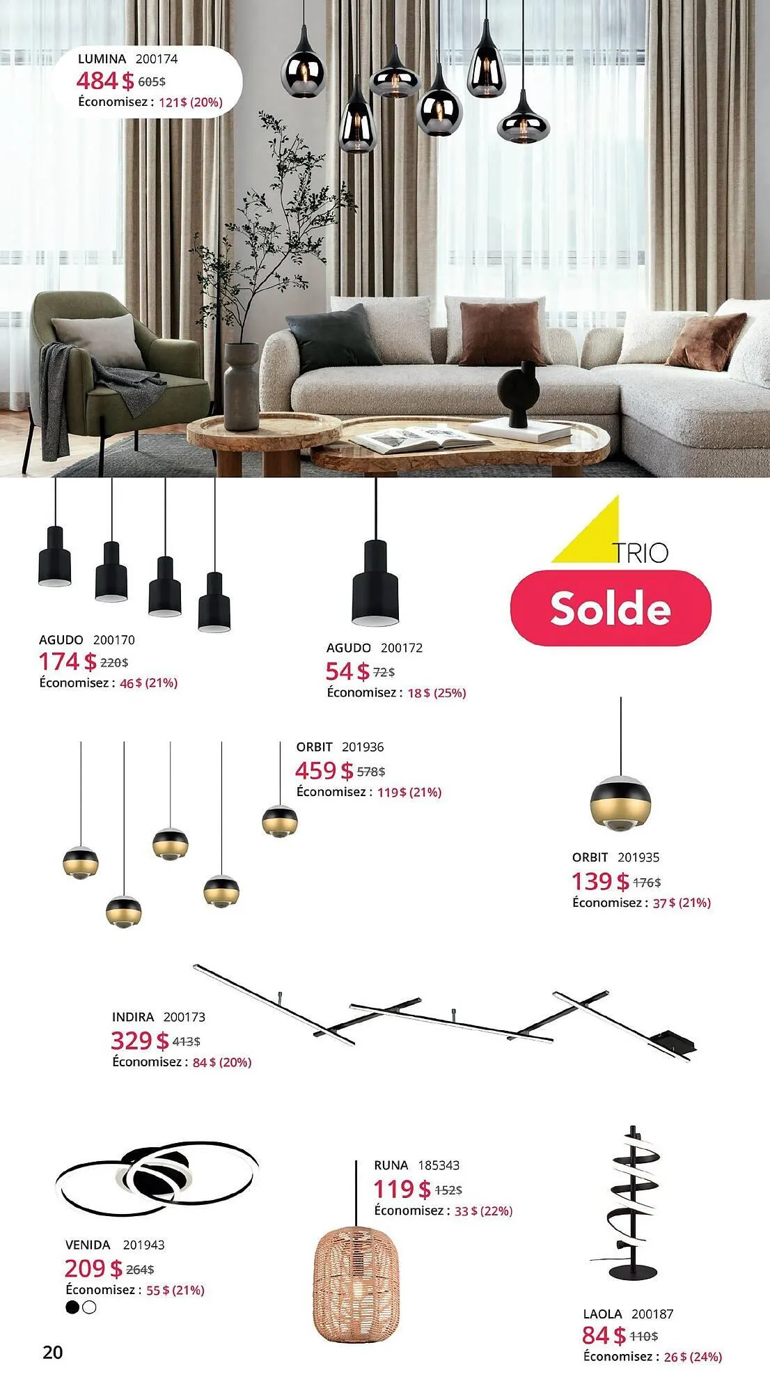 Multi Luminaire flyer from August 12 to January 6 2026 - flyer page 20