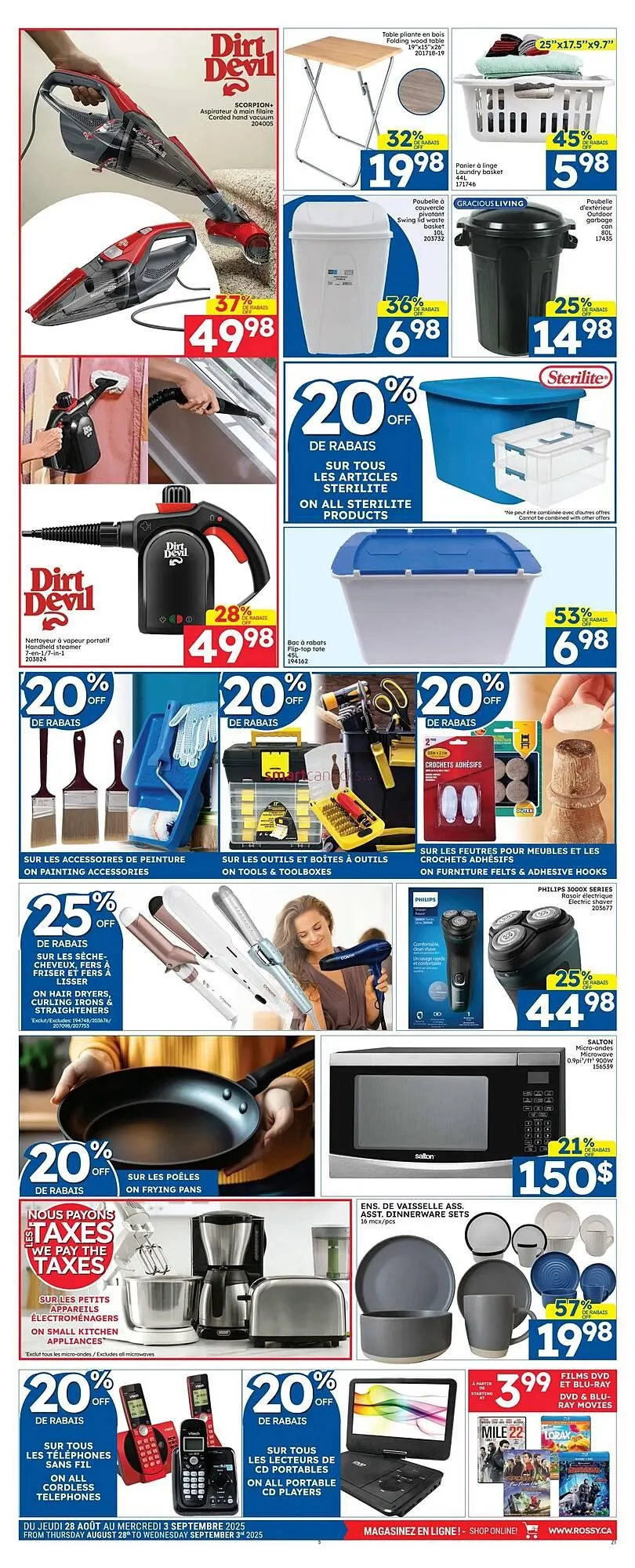 Rossy flyer from August 28 to September 3 2025 - flyer page 5
