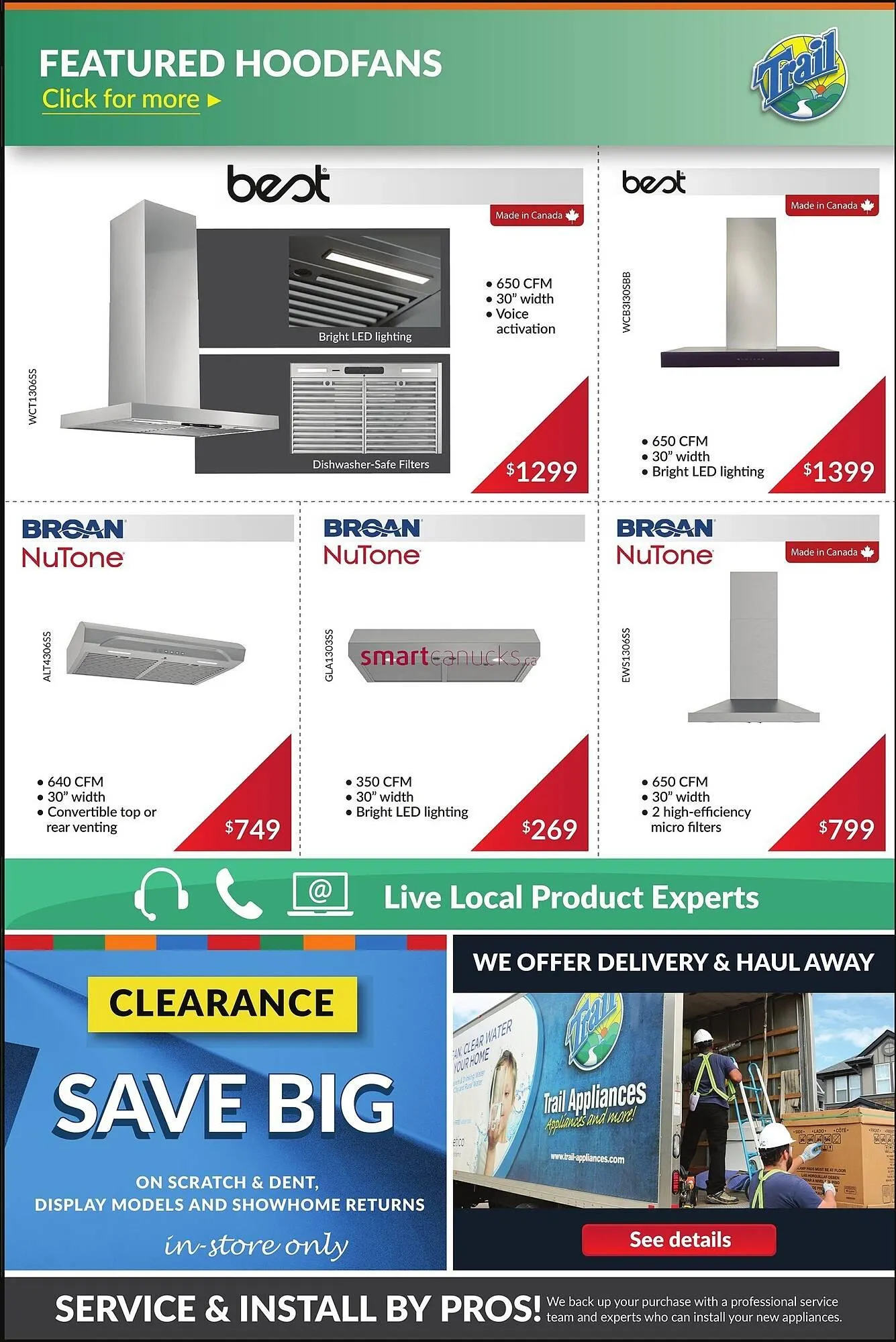 Trail Appliances flyer from May 8 to May 14 2025 - flyer page 6