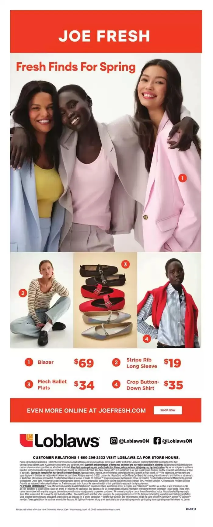 Top offers for smart savers from March 20 to April 16 2025 - flyer page 18