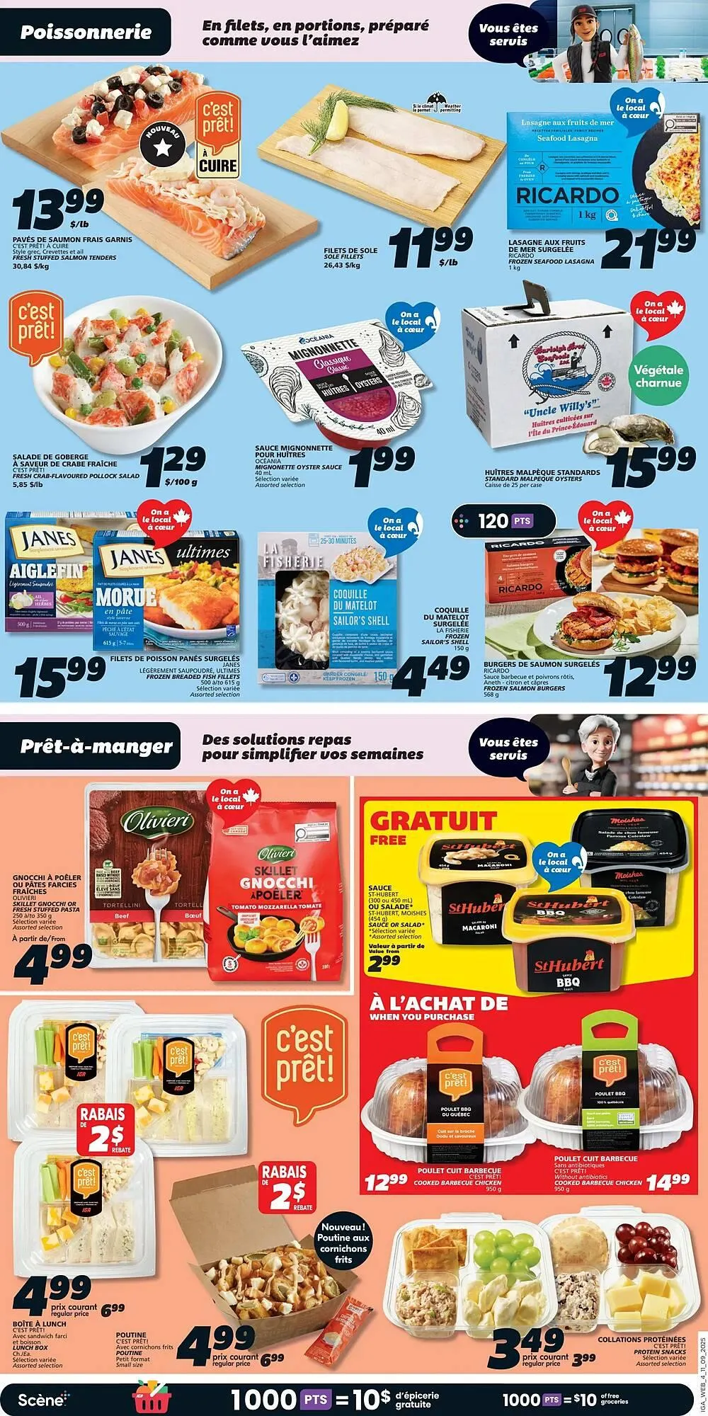 IGA flyer from September 11 to September 24 2025 - flyer page 6