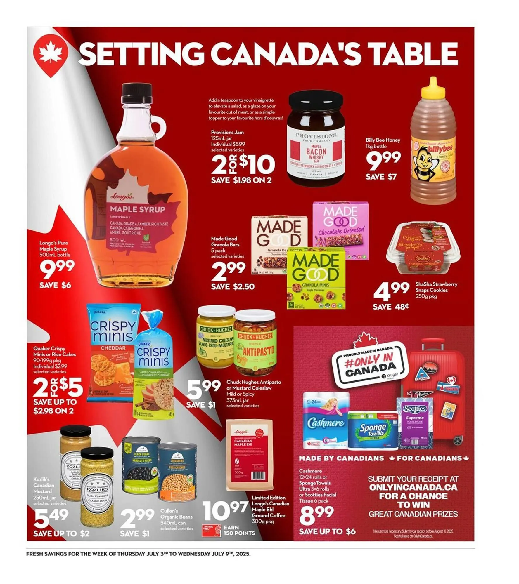 Longo's flyer from July 3 to July 9 2025 - flyer page 6