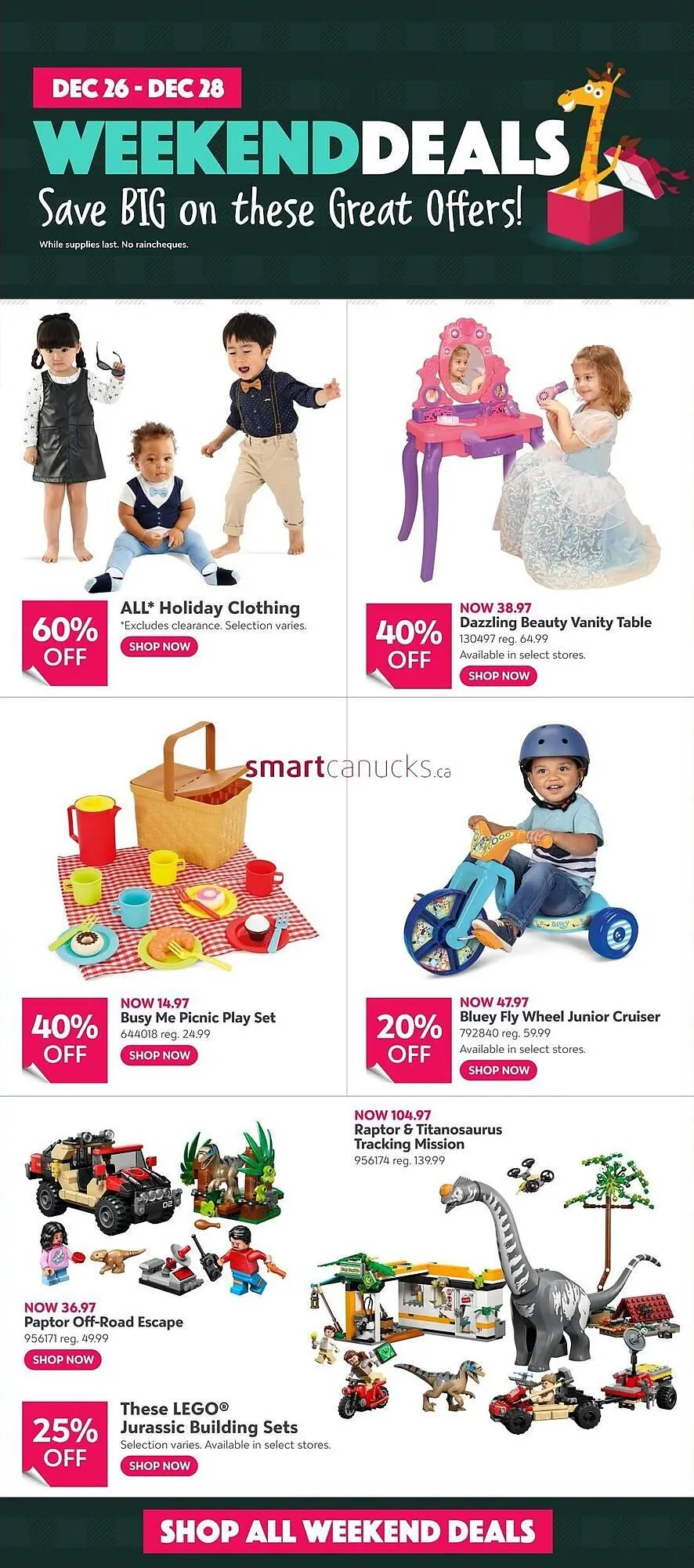 Toys R us flyer from December 25 to January 7 2026 - flyer page 2