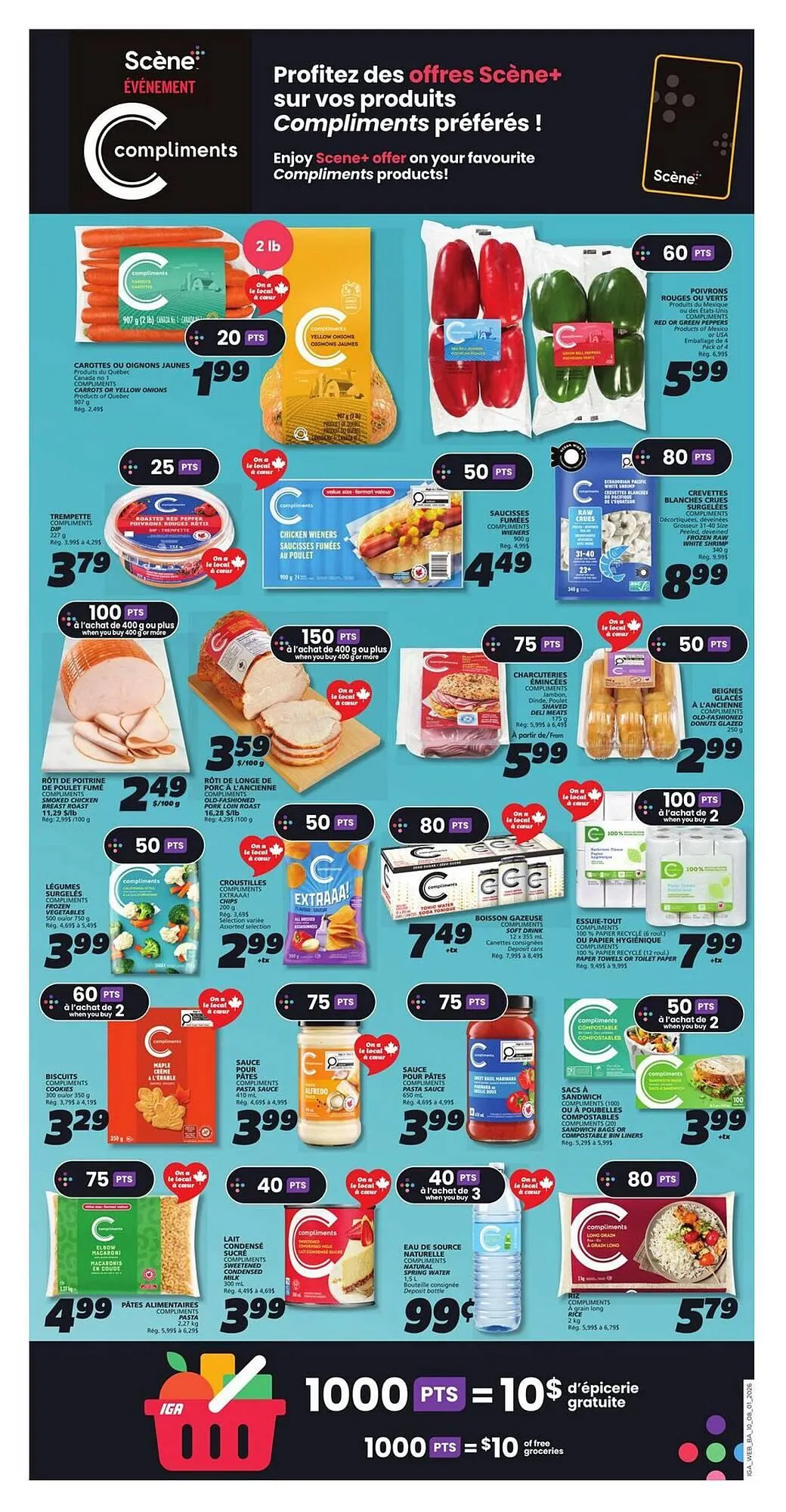 IGA flyer from January 8 to January 14 2026 - flyer page 12