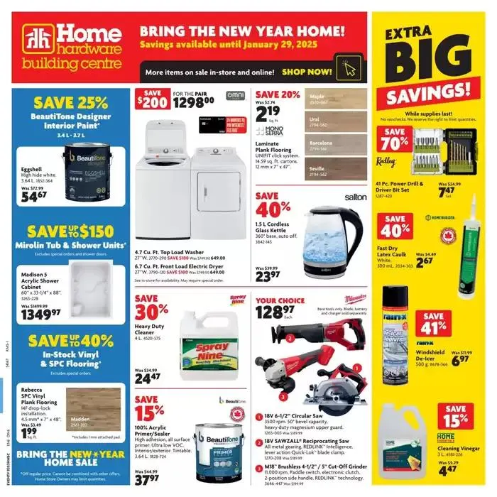 Wide range of offers from January 16 to January 29 2025 - flyer page 1