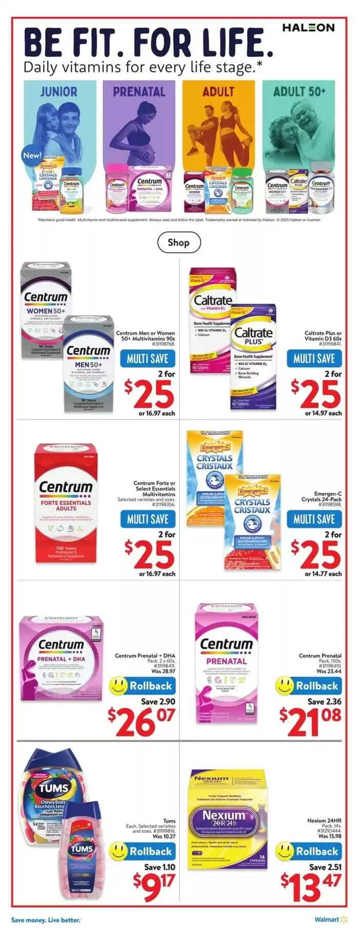 Walmart flyer from March 13 to March 19 2025 - flyer page 25