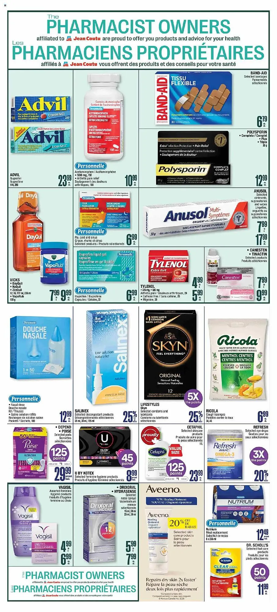 Jean Coutu flyer from October 2 to October 8 2025 - flyer page 3
