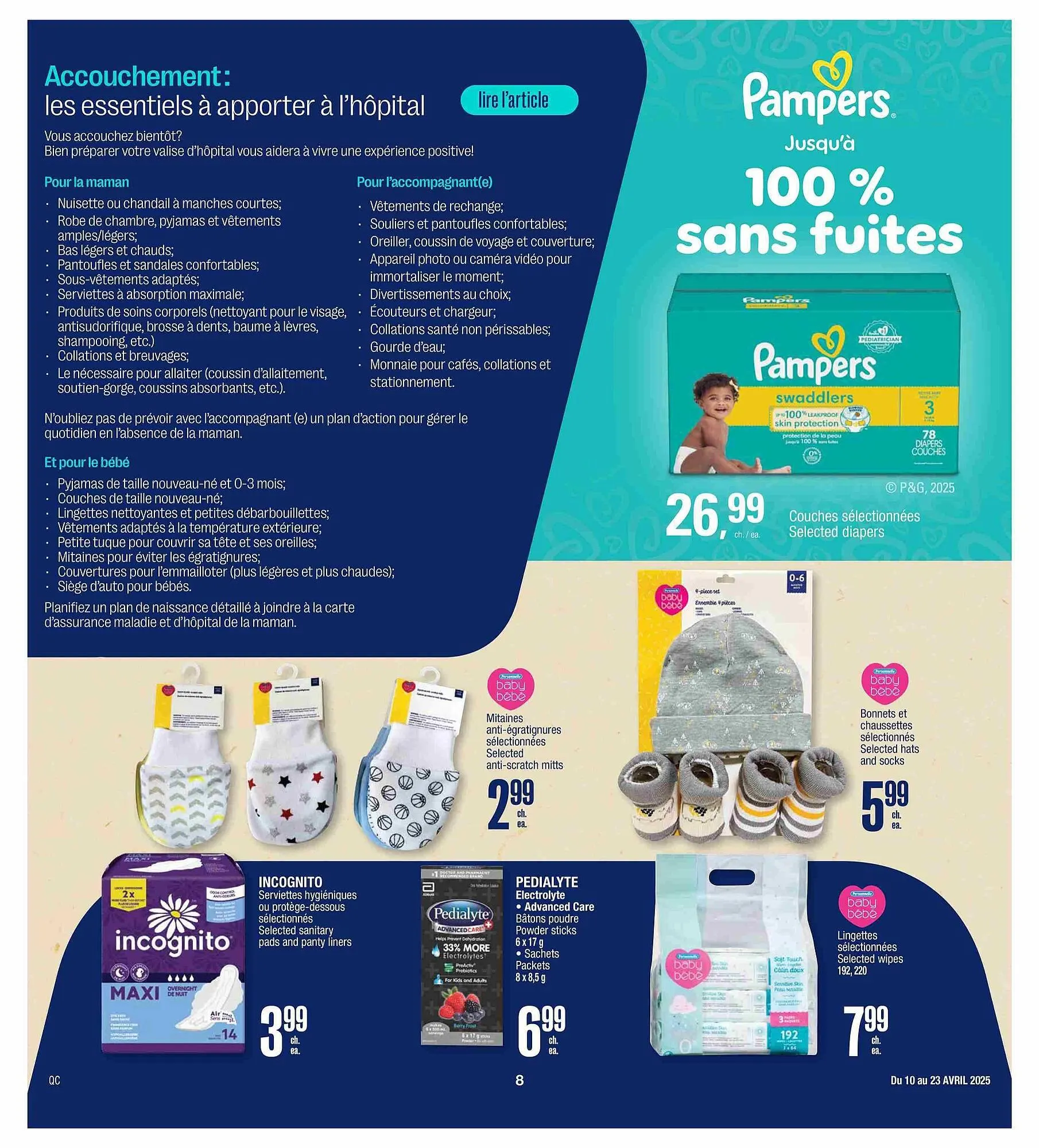 Jean Coutu flyer from April 10 to April 23 2025 - flyer page 8