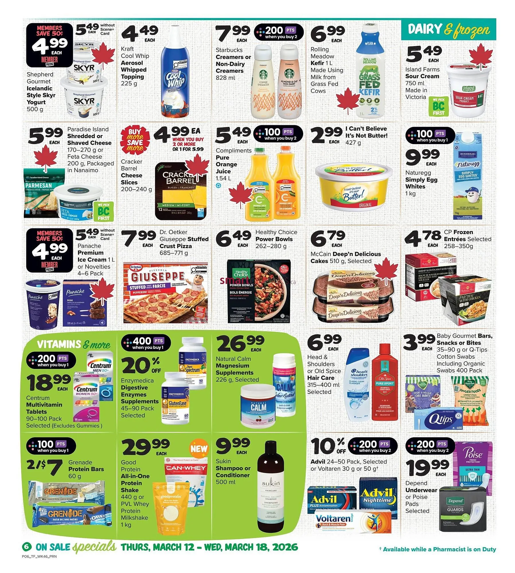 Thrifty Foods flyer from March 12 to March 18 2026 - flyer page 7