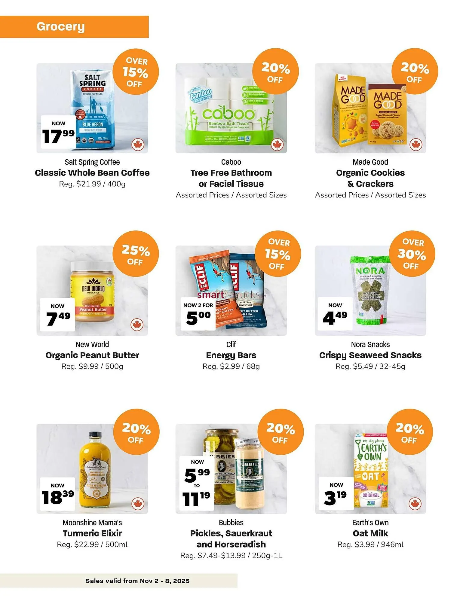 Blush Lane Organics flyer from November 2 to November 30 2025 - flyer page 3