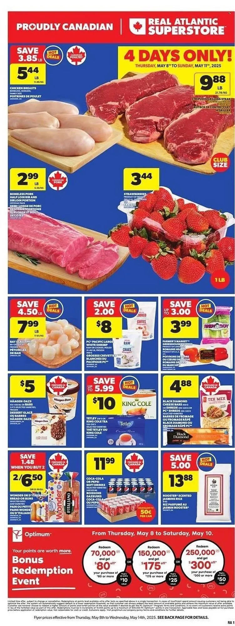 Atlantic Superstore flyer from May 8 to May 14 2025 - flyer page 1