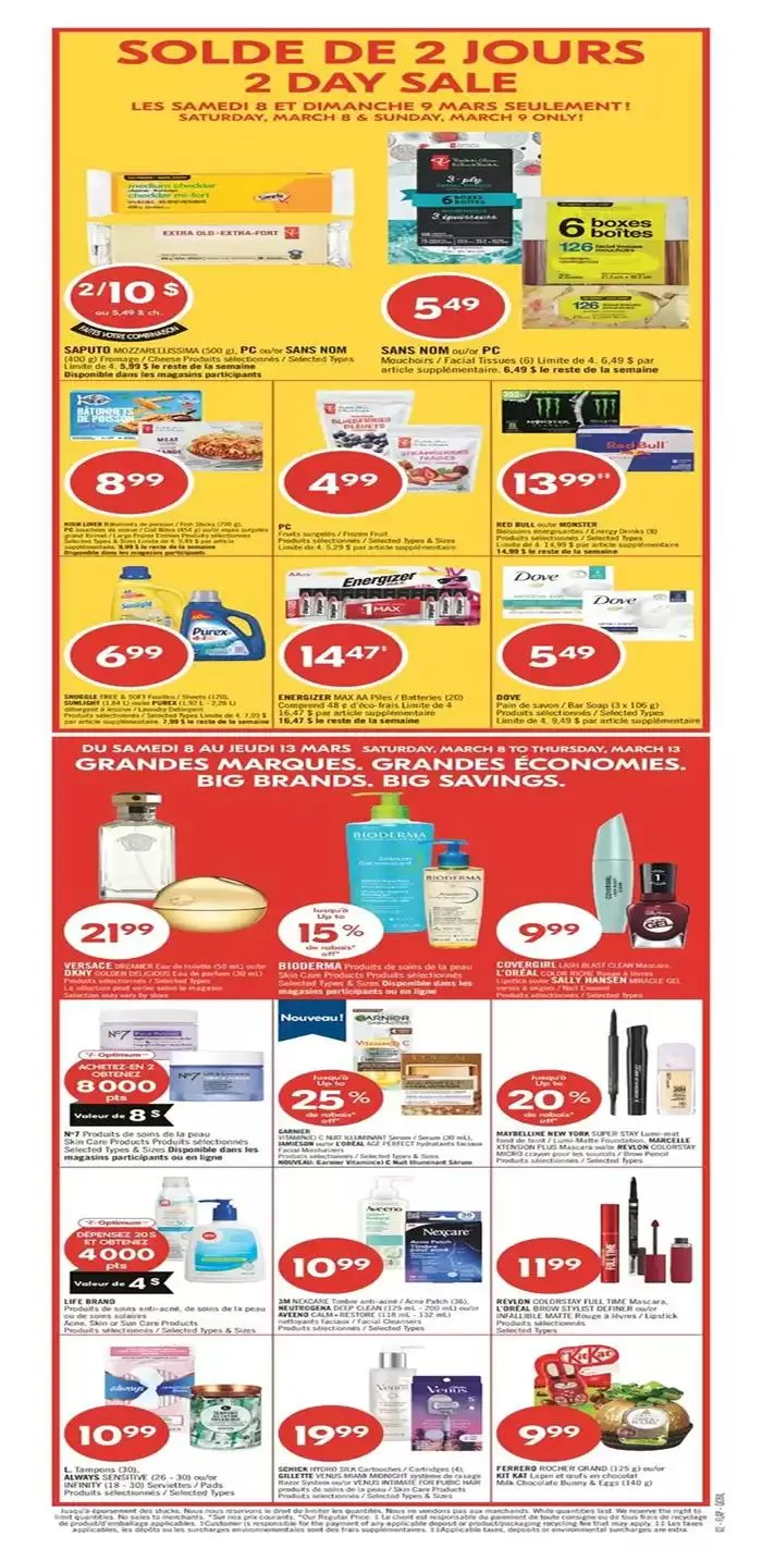 Current deals and offers from March 8 to March 13 2025 - flyer page 3