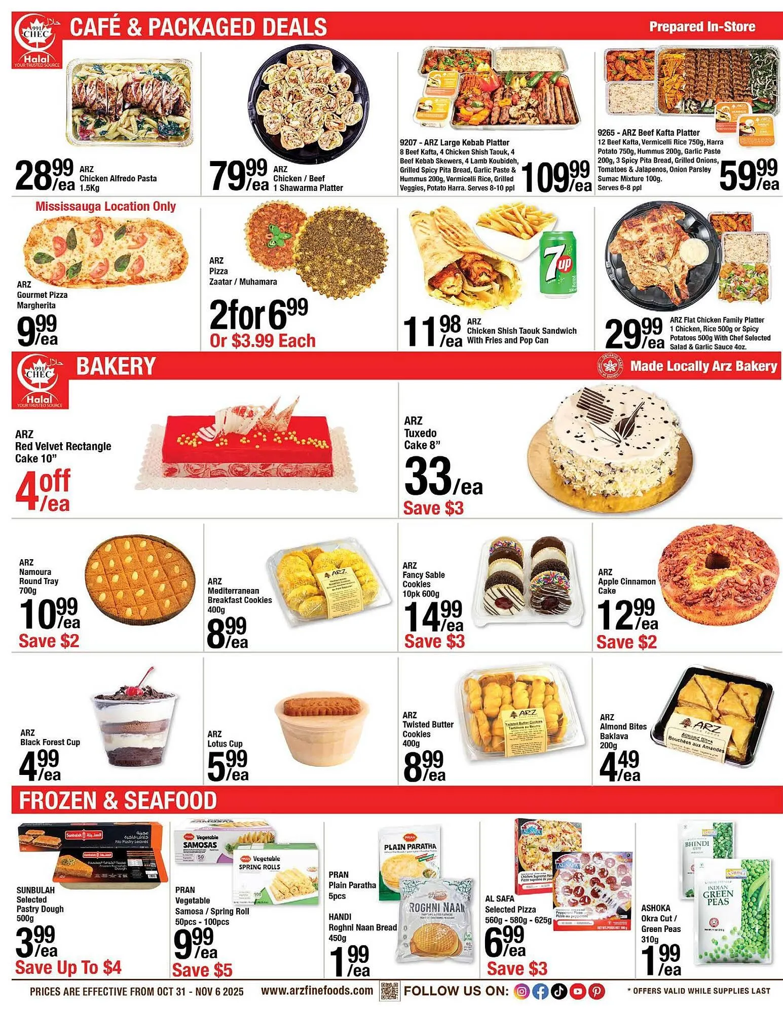 Arz Fine Foods flyer from October 31 to November 6 2025 - flyer page 2
