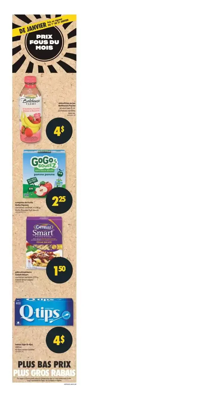 Top offers for smart savers from January 2 to January 8 2025 - flyer page 5