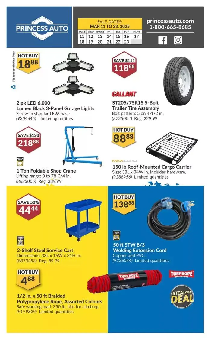 National Sale from March 11 to March 23 2025 - flyer page 103