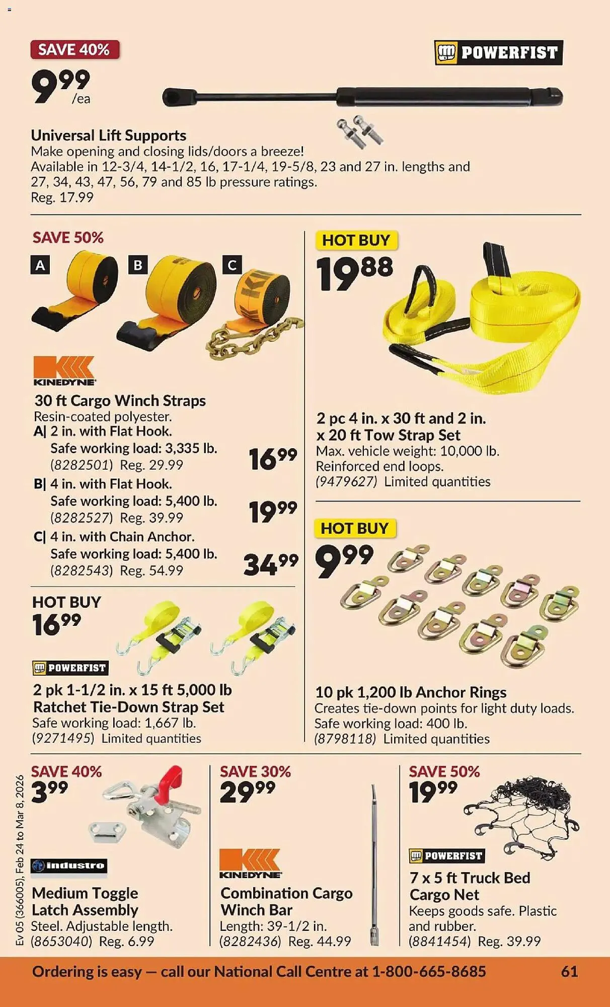 Princess Auto flyer from February 24 to March 9 2026 - flyer page 65