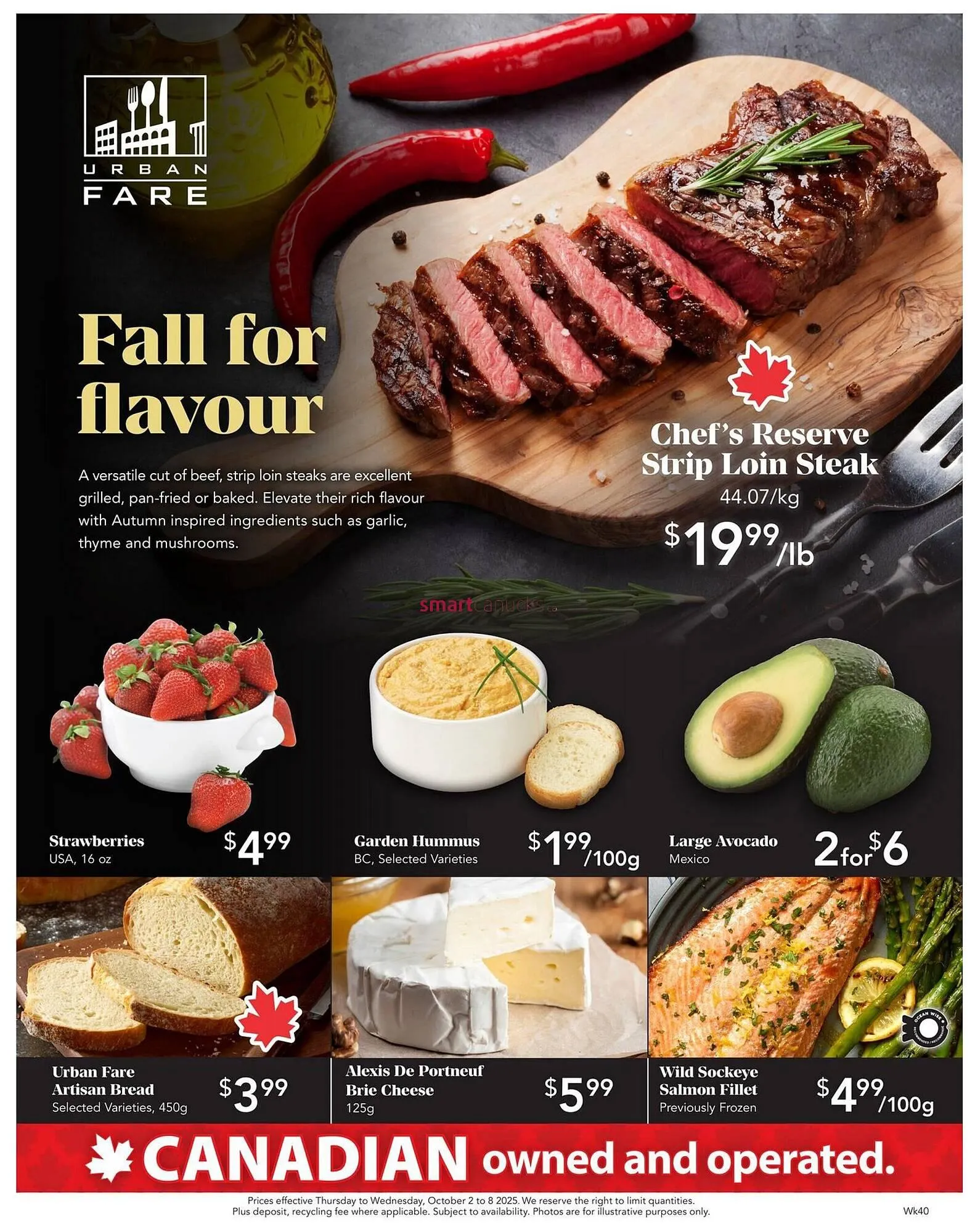 Urban Fare flyer from October 1 to October 8 2025 - flyer page 1
