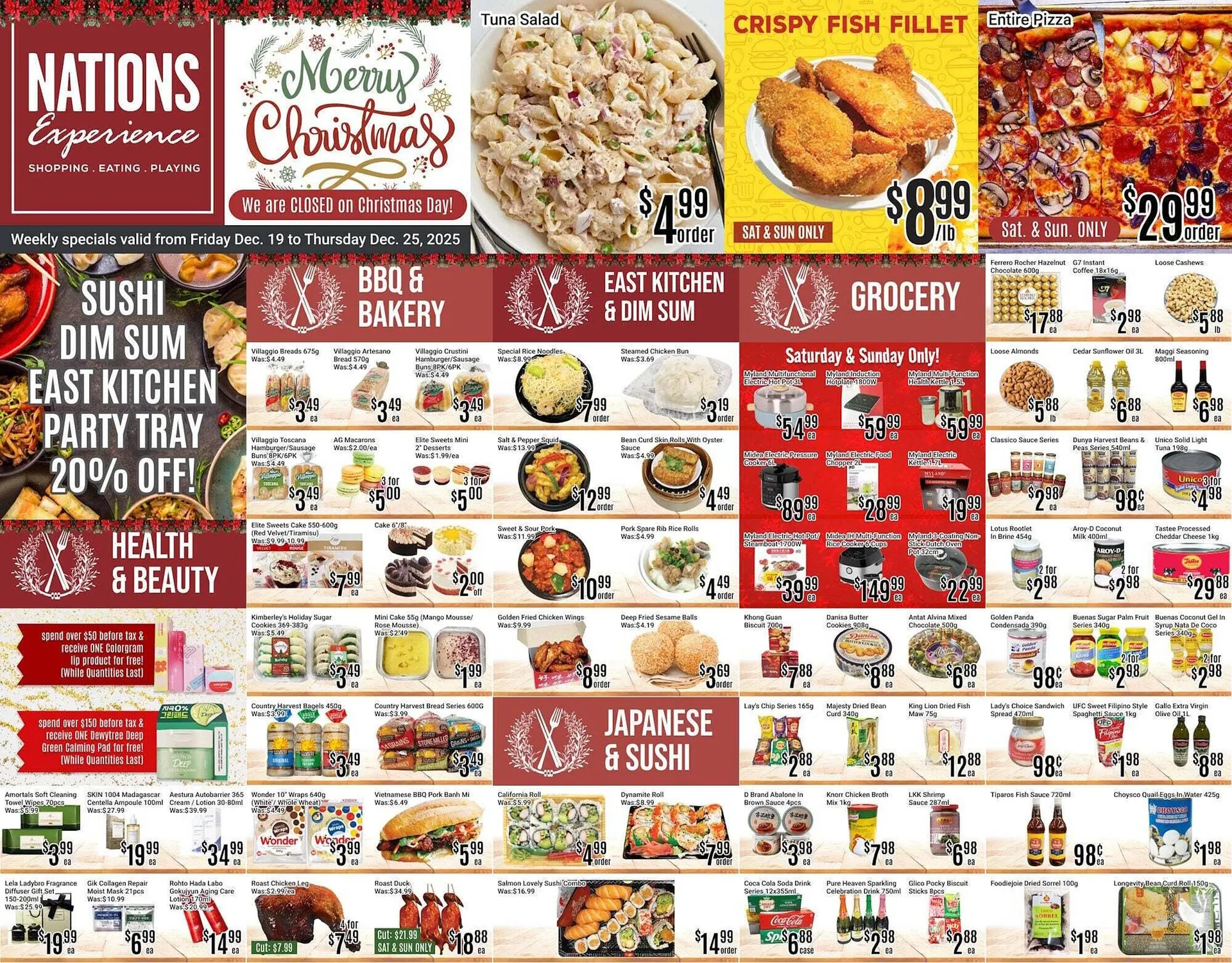 Nations Fresh Foods flyer from December 19 to December 26 2025 - flyer page 1