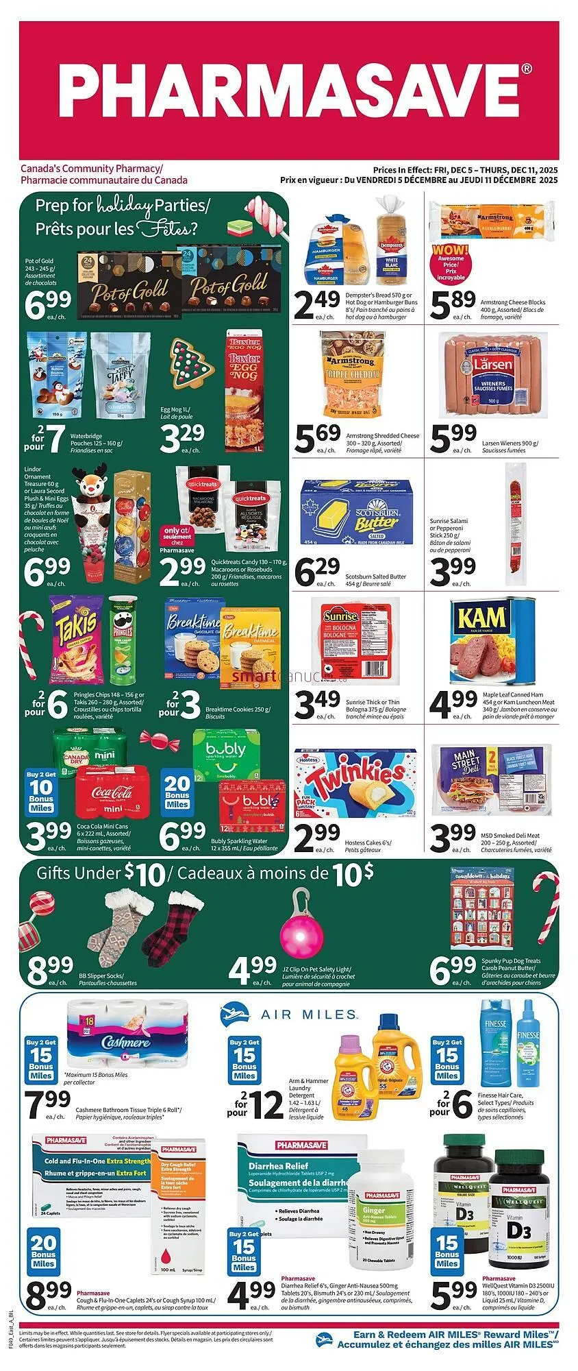Pharmasave flyer from December 5 to December 11 2025 - flyer page 1