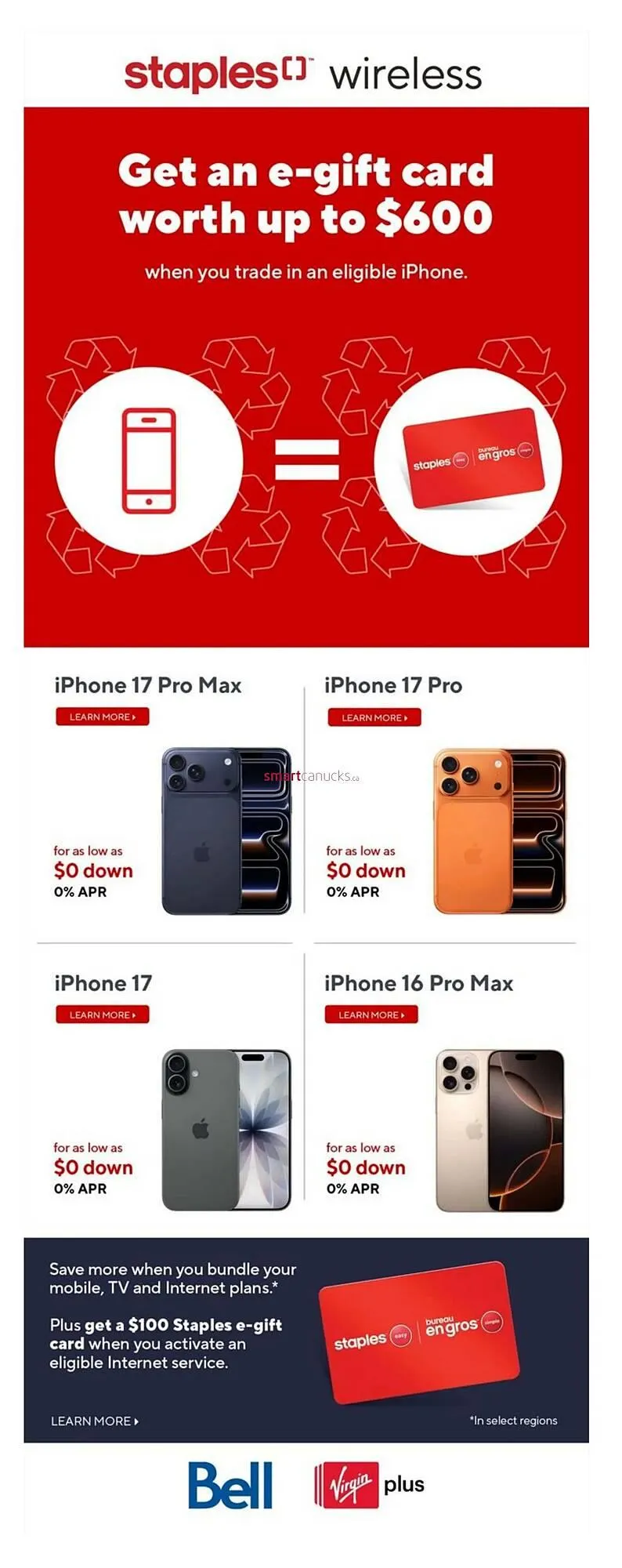 Staples flyer from November 7 to November 13 2025 - flyer page 8