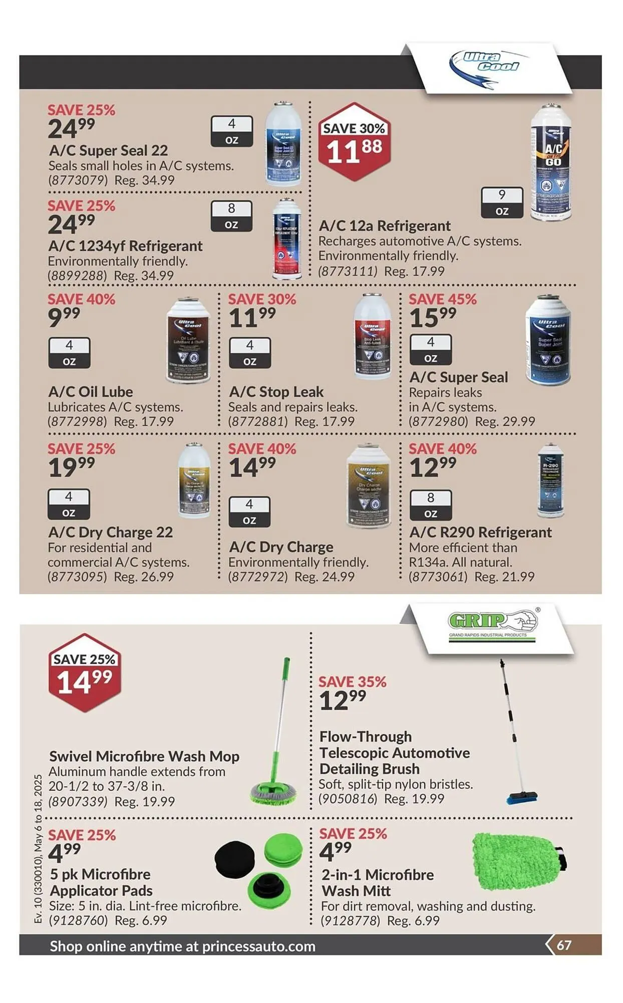 Princess Auto flyer from May 6 to May 18 2025 - flyer page 72